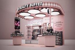 Design, manufacture and installation of stores: Beauty Buffet Shop